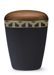 Ekologická urna Lignum III - Antracit/Ořech