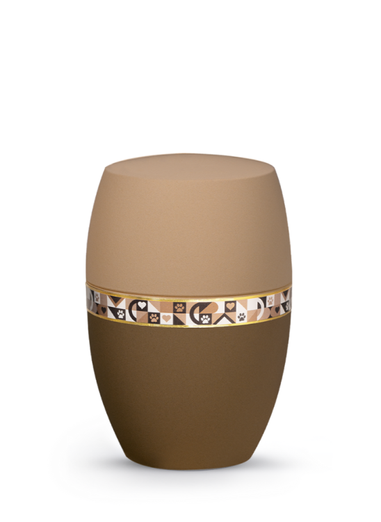 Urna dla zwierząt Infinity Artist - Piasek/Kawa 1,5 l