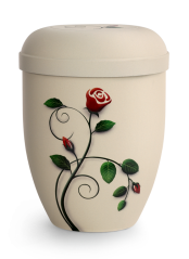 Ökologische Urne Classic, Rose II