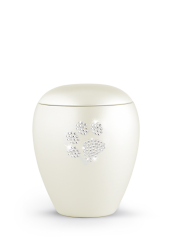 Zvířecí urna Crystal  Paw - Champagne 1,5l