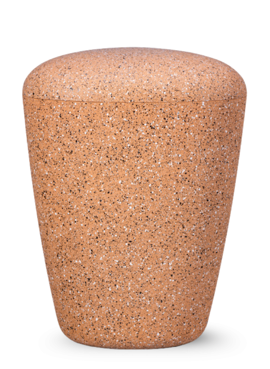 Ökologische Urne Nova II – Ockerorange