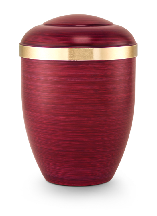Ekologická urna Tosca, červená