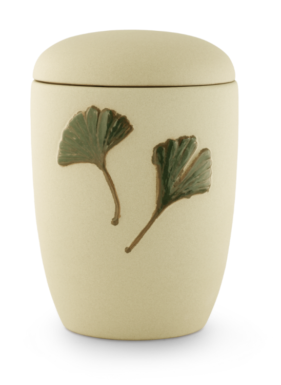 Keramická urna Leona, Ginkgo