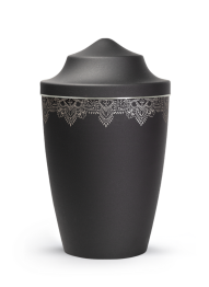 Zvířecí urna Mandala - Černá 2,8l