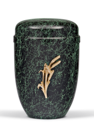 Metalowa urna Faith Patina, kolba