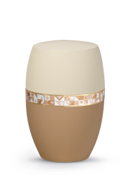 Zvířecí urna Infinity Artist - Creme/Sand 2,8l
