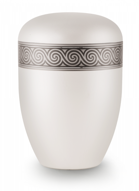 Ekologická urna Antiqua White II, spirála