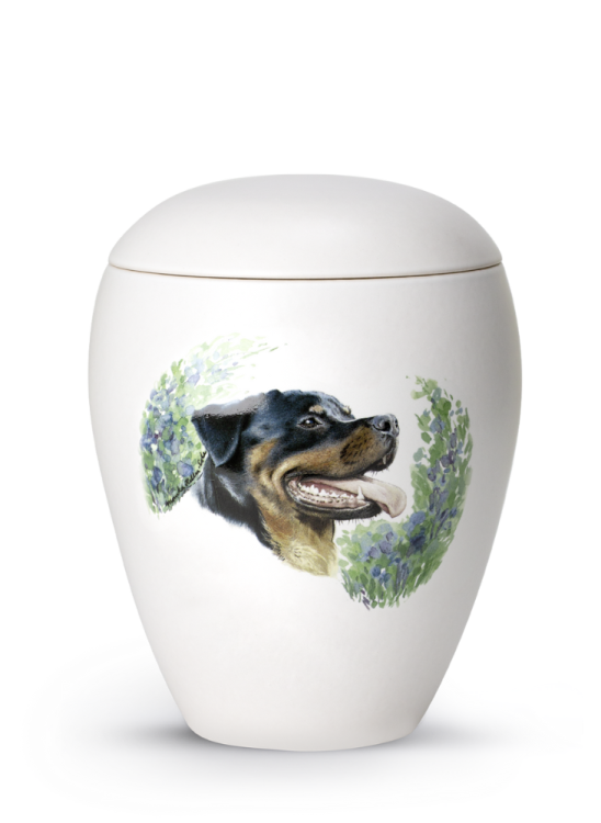 Zvieracia urna Bianco - Rotvajler 2,8l