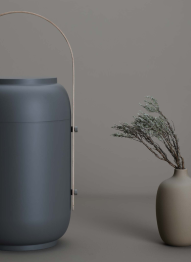 Ekologická urna Akari - Pieskovcová šedá