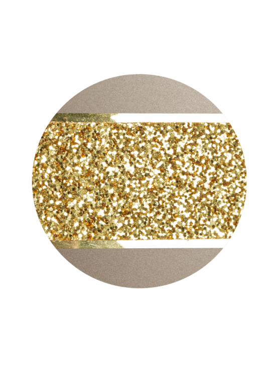 Ekologická urna Glamour Gold, champagne, ozdobný opasok