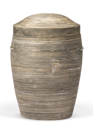 Dřevěná urna Bamboo, Šedá