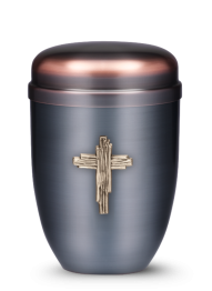 Metalowa urna Regalia – Krzyż