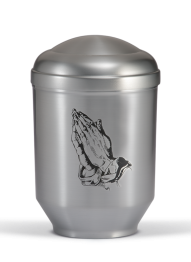 Kovová urna Steel, modlitba