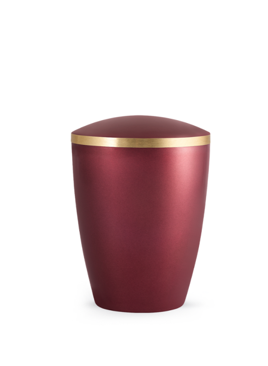 Zvířecí urna Elegance, vínová 0,5l