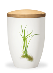 Ekologická urna Odyssey, květiny, lipové dřevo