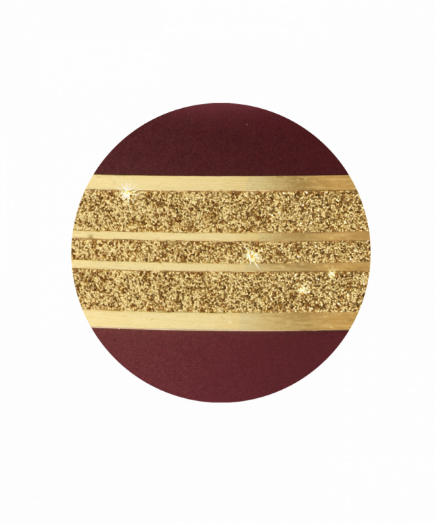 Ekologická urna Krypta Gold, rubín, detail vzoru, V34301