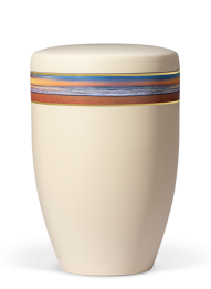 Ekologická urna Ivory, západ slnka