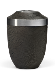 Metalowa urna Duna, czarna