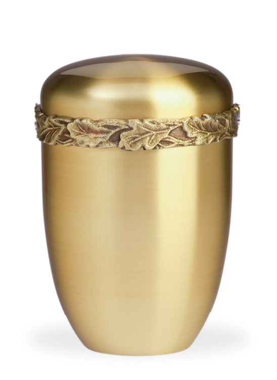 Kovová urna Lucius II, zlatá
