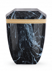 Ekologická urna Marble, černá