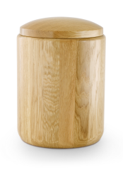 Dřevěná urna Basic - Přírodní