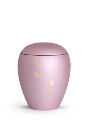 Zvířecí urna Verona Paws - Rose 1,5l