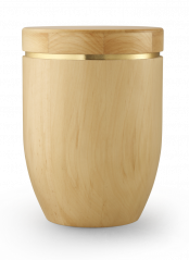 Dřevěná urna Stella - Přírodní