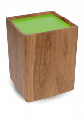 Dřevěná urna Optimistic Wood - Zelená