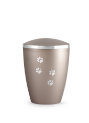Zvířecí urna Elegance Paws, fumé 0,5l