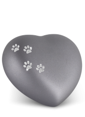 Zvieracia urna Herz Paws - Šedá 1,5l