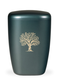 Ekologická urna Contura Strom, smaragdová