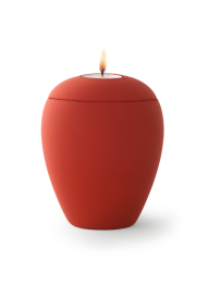 Zvířecí urna Siena se svíčkou - Rubínová 1,5l