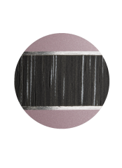 Ekologická urna Veta, lila, ozdobný pásek