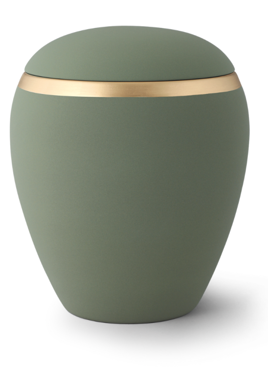 Urna ceramiczna Colour Line, oliwkowa