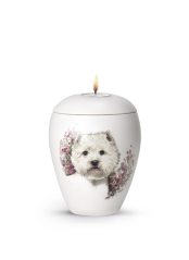 Bianco Tierurne mit Kerze - Terrier 0,5l