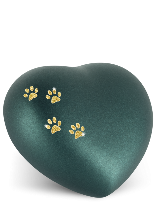 Urna dla zwierząt Herz Paws - Emerald 1,5l