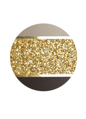 Ekologická urna Glamour Gold, siena, šampaň, ozdobný pásek