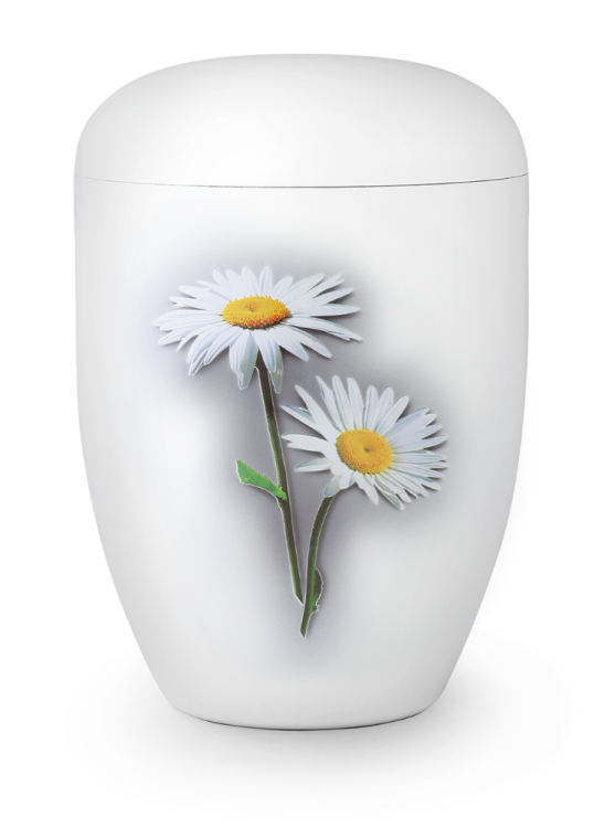Ekologická urna Fleur Blanche, sedmikráska