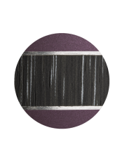 Ekologická urna Veta, fialová, ozdobný pásek