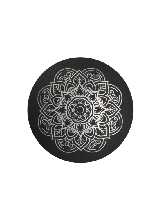 Urna dla zwierząt Mandala - Czarna 2,8l