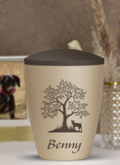 Zvieracia urna Natura - Pes a strom 1,5l