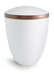 Urna ceramiczna Tosca, biała