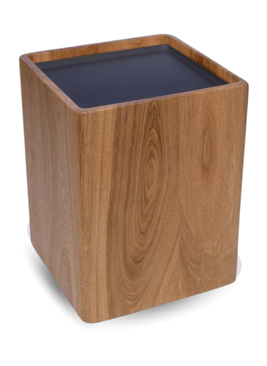 Drevená urna Optimistic Wood, čierna