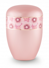 Ekologická urna Fleur, růžová