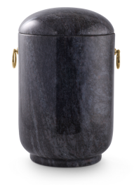 Kamenná urna Žula leštěná - Modrá