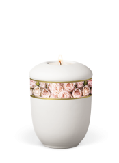 Miniurna ceramiczna  Royal White - Róża