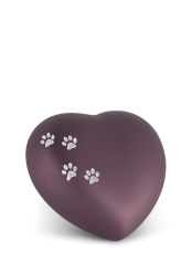 Zvieracia urna Herz Paws - Berry 0,5l