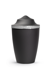 Zvířecí urna Glamour - Černá 1,5l