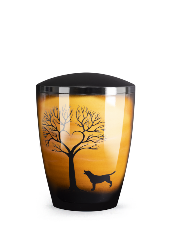 Zvířecí urna Airbrush, strom lásky 1,5l