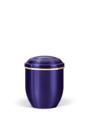 Kovová miniurna Zara – Modrá (0,25 l)